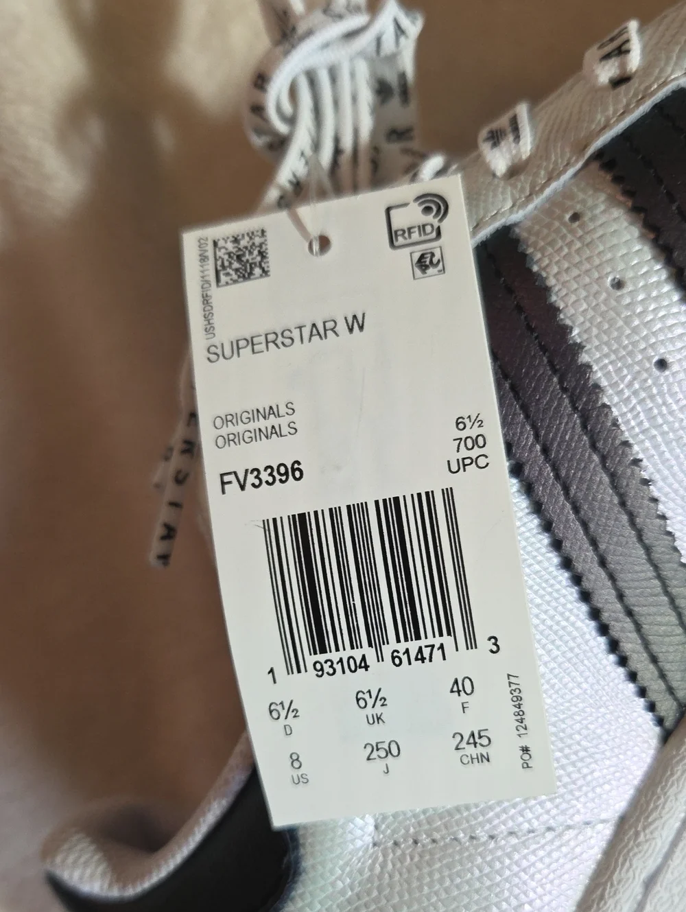 NWT Adidas Women’s Superstar Sneaker Queen Purple Iridescent Women’s Size 8